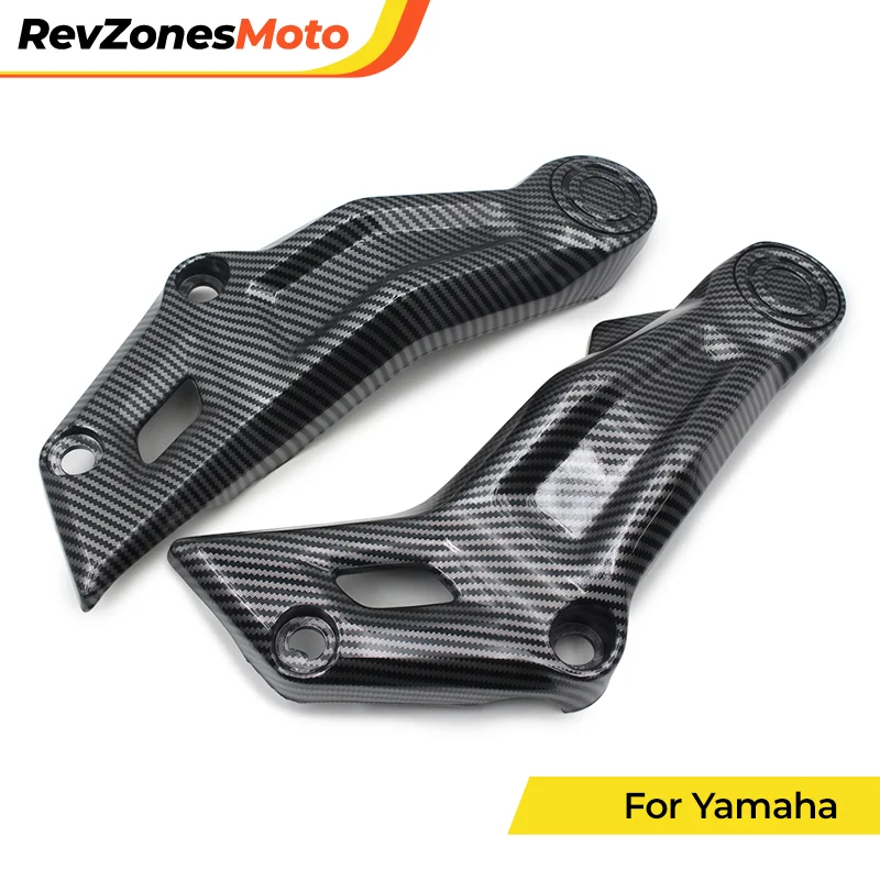 لياماها MT-07 MT07 FZ-07 2021 2022 2023 دراجة نارية الهدايا المجمعة غطاء إطاري محرك الحرس الجانب القلنسة ABS البلاستيك