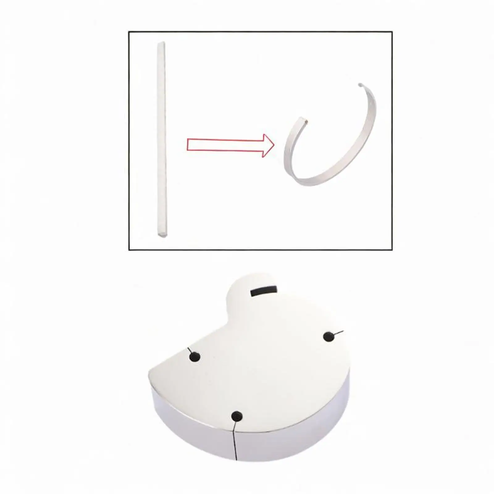 

Bracelet Bending Bar Jewellery Shaping Tool Multi Use Metal Engraving Easy to Use Professional Bangle Cuff for Birthday Gift