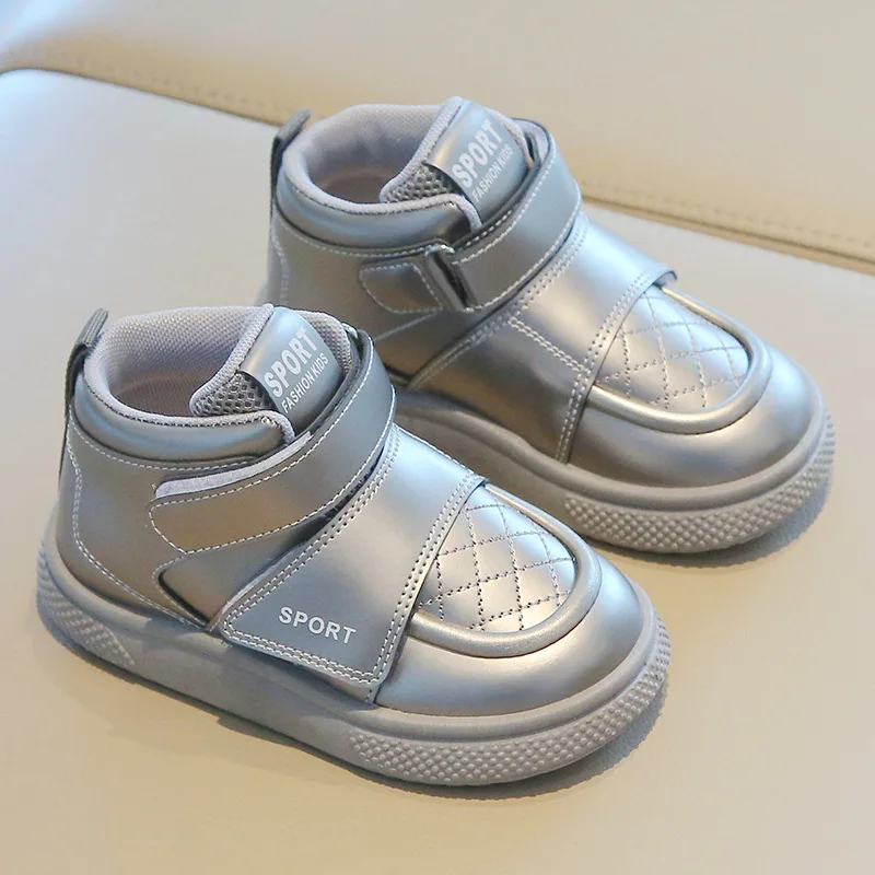 Child Sneaker 2025 Autumn New Kid Shoes Casual Soft Sole Board Shoes Fashion Bread Sneakers Girl Versatile Gril Boots Zapatillas