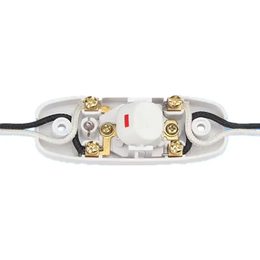 1PC 침대 옆 램프 스위치 AC 250V 10A 인라인 ON/OFF 유용한 테이블 책상 램프 코드 케이블 스위치 LED 표시 등 переключатели