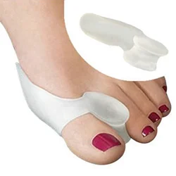 Silicone Gel Bunion Big Toe Separator Spreader Eases Foot Pain Foot Hallux Valgus Correction Guard Cushion Concealer Thumb 1Pair