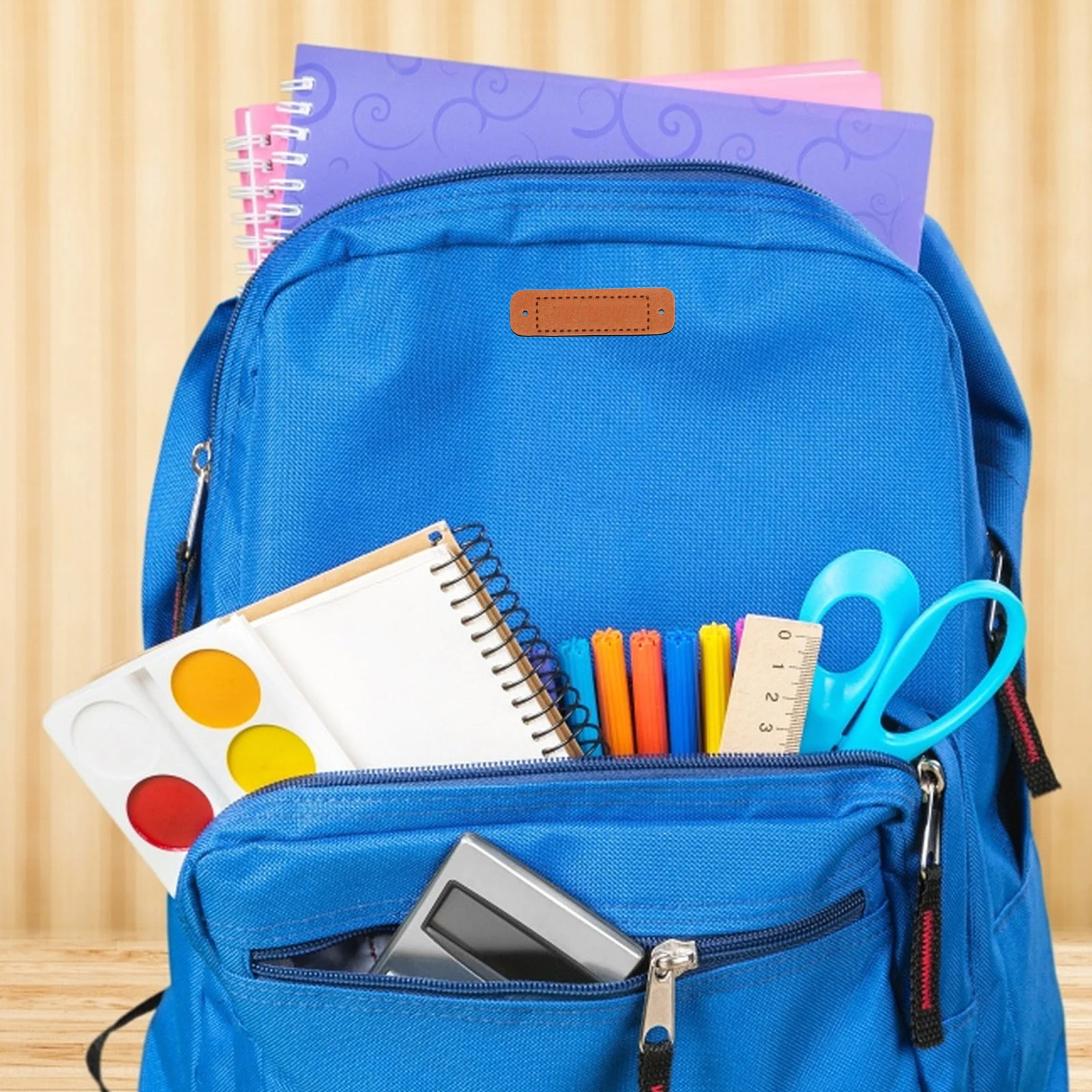 

60Pcs Colorful Labels Premium Embossed Heart Tags for DIY Sewing Knitting Crochet Crafts Clothes Bag Hat Decoration