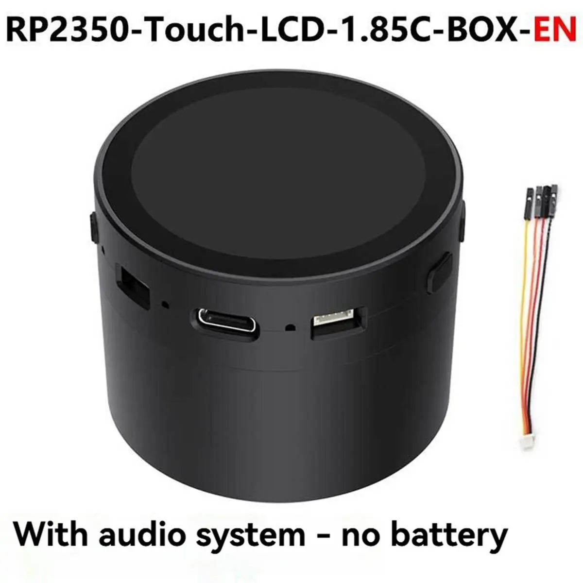 PROMOTION~ For Raspberry Pico 2 RP2350A Speaker Box with 1.85 Inch Round Touchscreen Display RP2350-Touch-LCD-1.85C-BOX