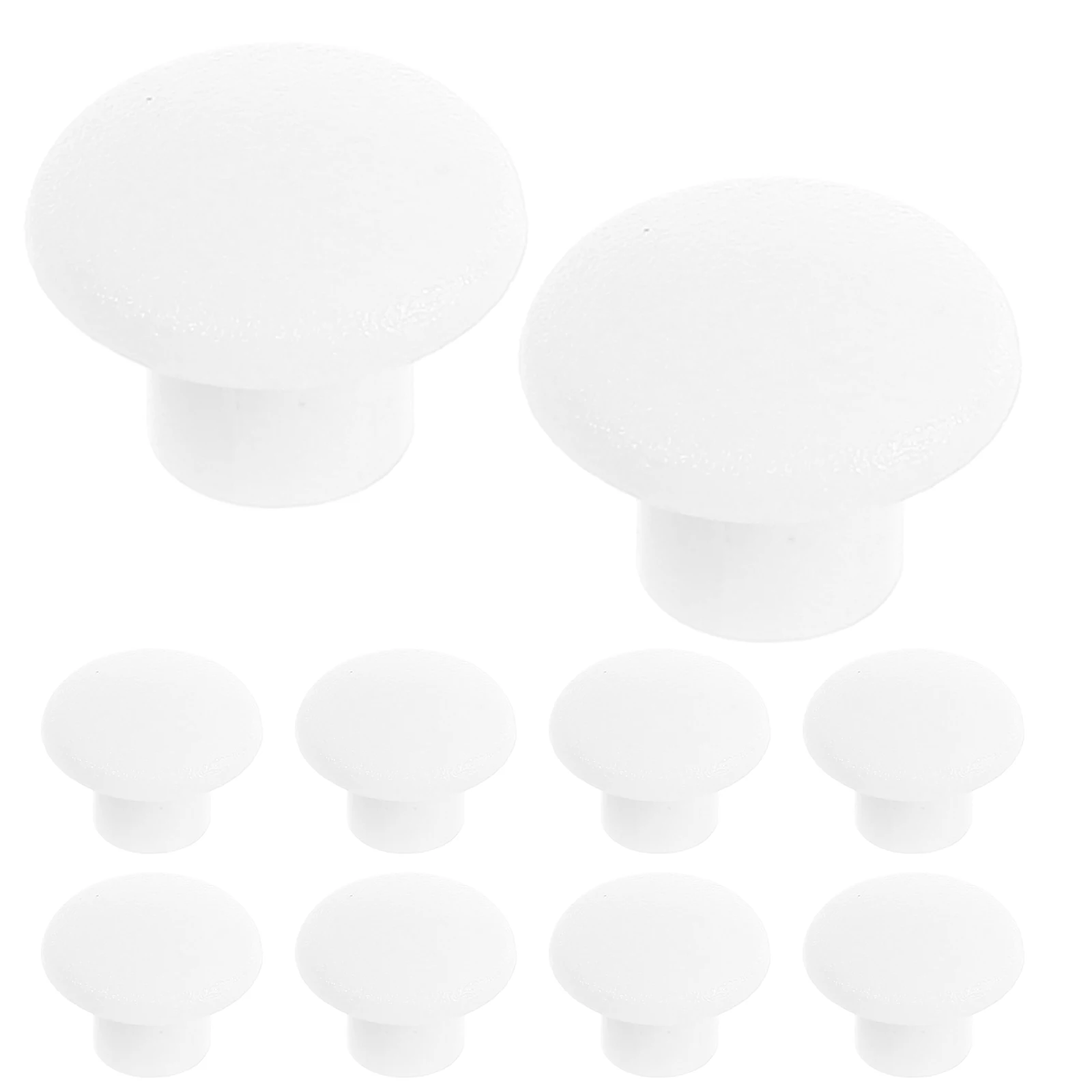 500pcs Hole Plug Covers Plastic Caps Furniture Screws Round Decorative Elegant Design Easy Installation