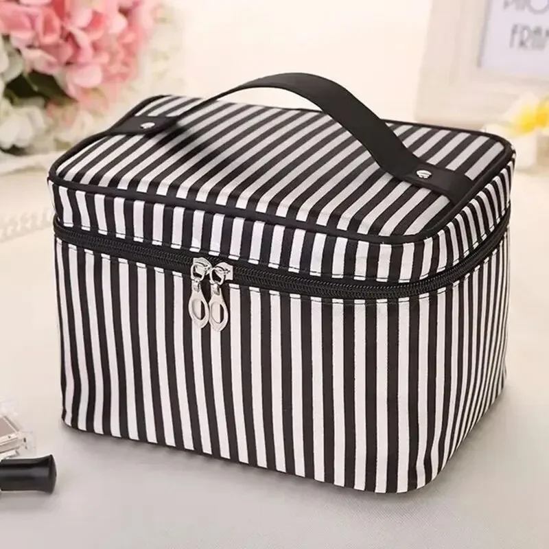 Portable Travel Wash Bag Female Transparent Waterproof Makeup Storage Pouch Large Capacity Cosmetic Organizer Beauty