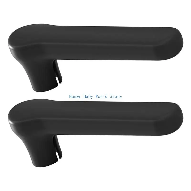 حزمة B2QD مكونة من قطعتين من غطاء حماية من السيليكون لمقبض الباب لسلامة الأطفال والوقاية من الكهرباء الساكنة في المنازل #5