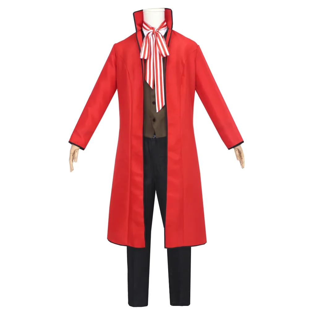 

XIN LAI SEN унисекс аниме Cos Grelle Sutcliff косплей костюм Хэллоуин индивидуальный размер