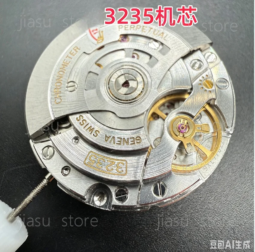 Brand New Shanghai 3235 Movement, Automatic Mechanical Watch Movement, Large & Small Calendar, VR3235 Watch Accessory