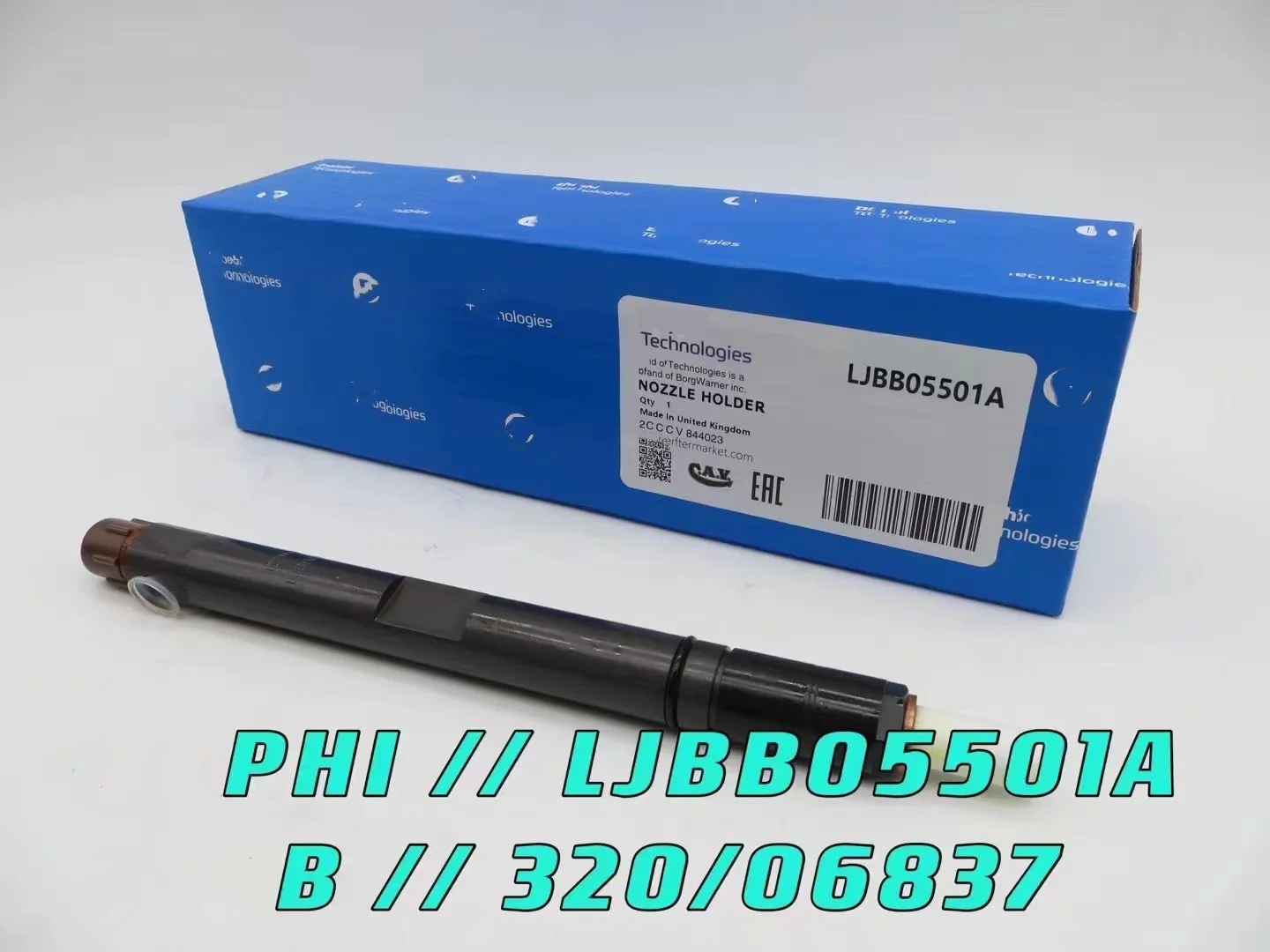 

Genuine Brand New Common Rail Diesel Fuel Injector LJBB05501A, 320/06837 B05501A