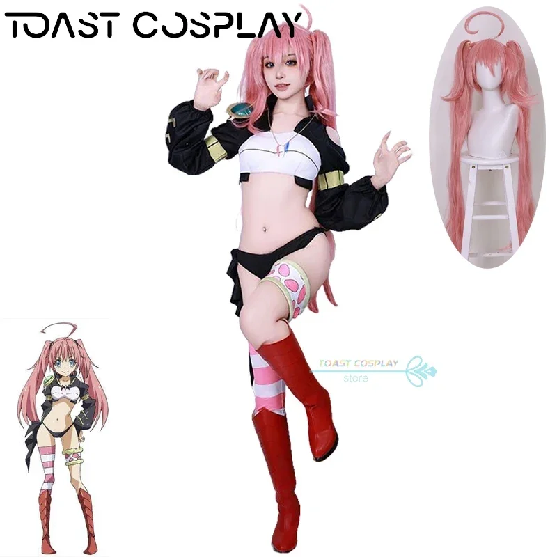 

Milim Nava Cosplay Anime That Time I Got Reincarnated As A Slime Milim Cosplay Costume Anime Role Play Carnival Party Clothes