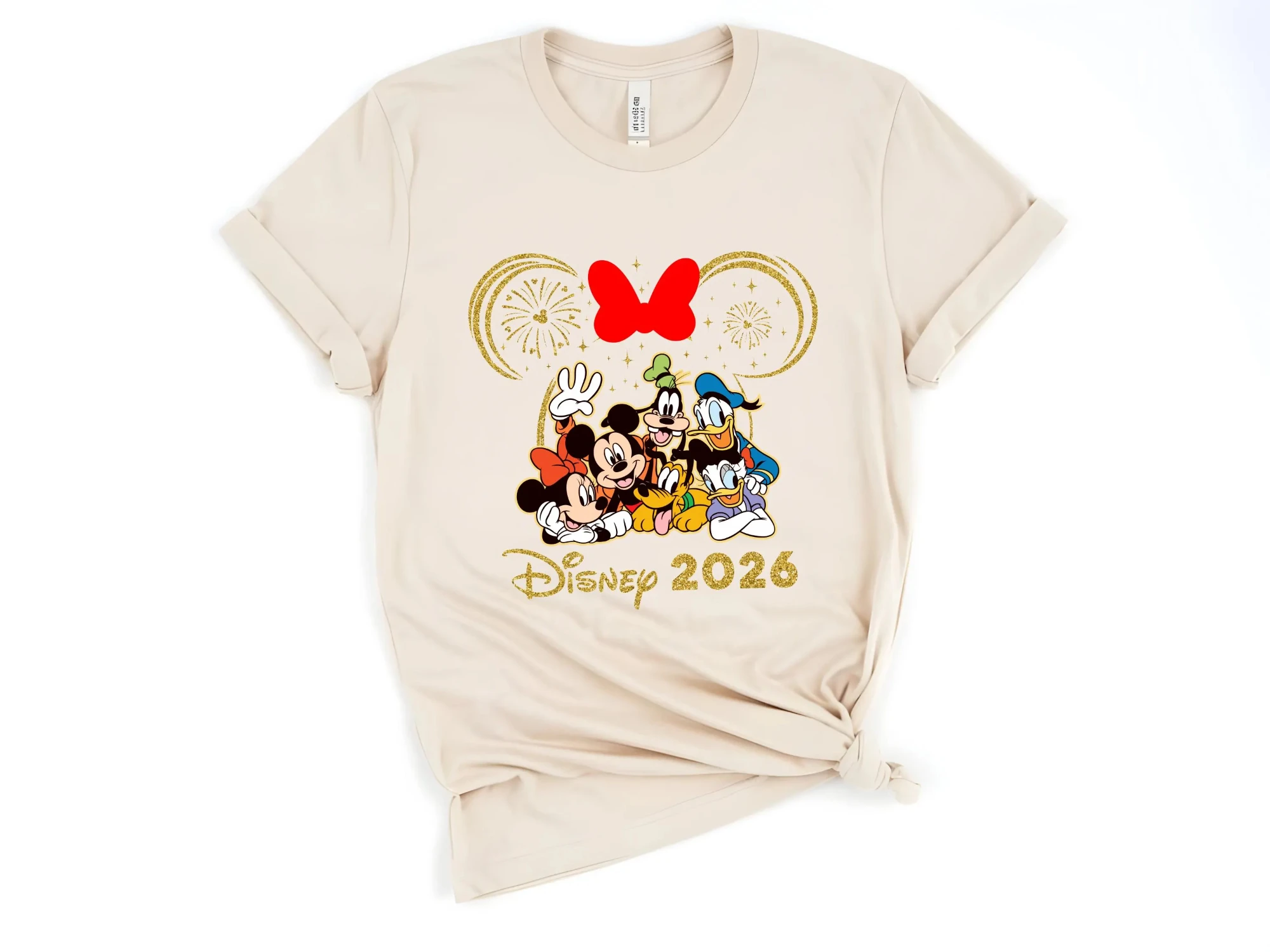 تيشيرتات ديزني 2026، تيشيرتات سفر عائلية من ديزني، قمصان احتفال رأس السنة، هدايا مجموعة ديزني #5