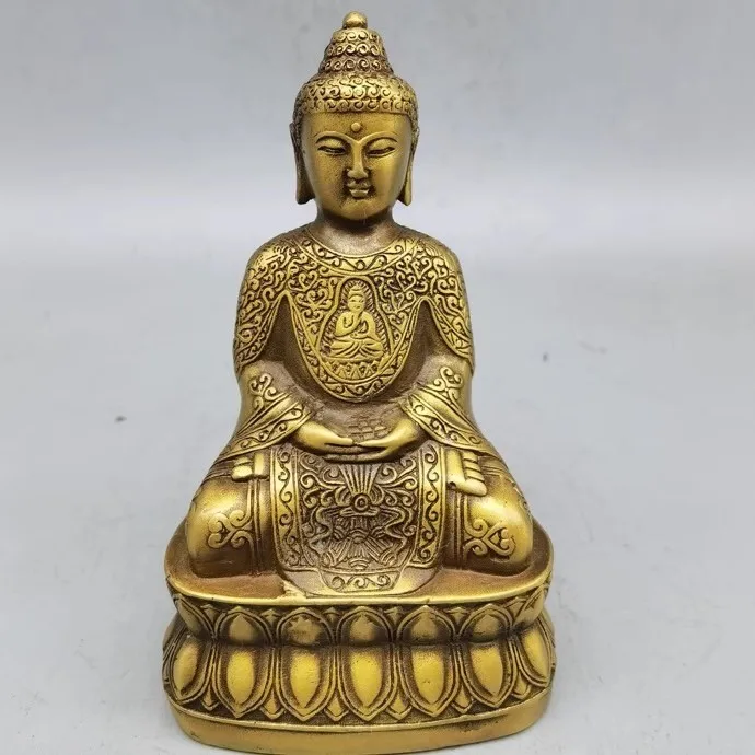 

Antique Bronze Ware Collection The Buddha Statue Home Furnishings