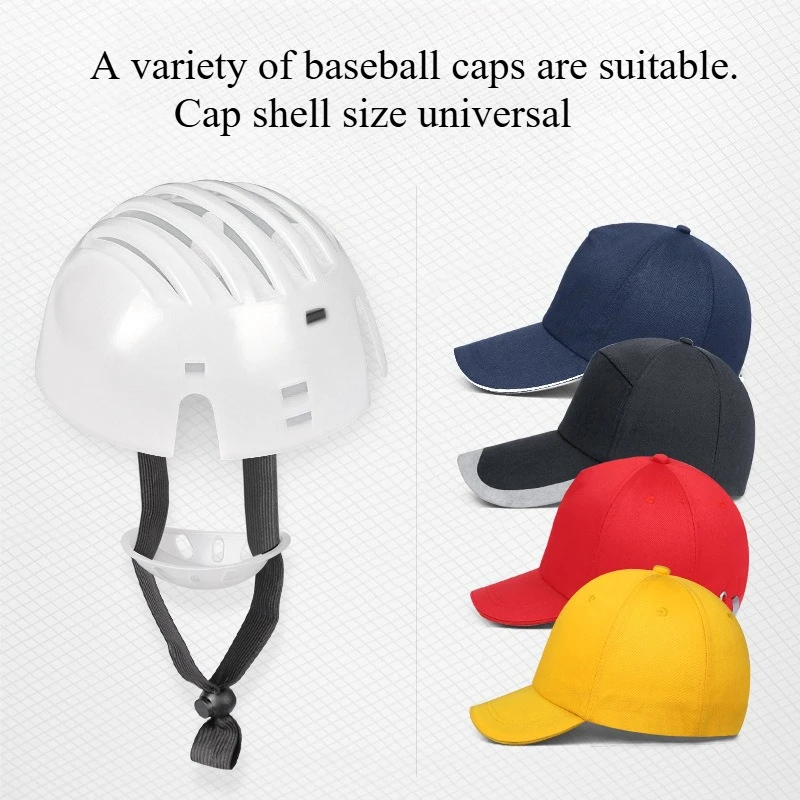 

Bump Cap Insert Baseball Bump Cap Head Protection Hard Hat Shell Insert Protective Bruisesproof Bumpsproof Baseball Hat Inserts