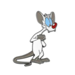 Cartoon Pinky e The Brain Mouse Pin e spilla