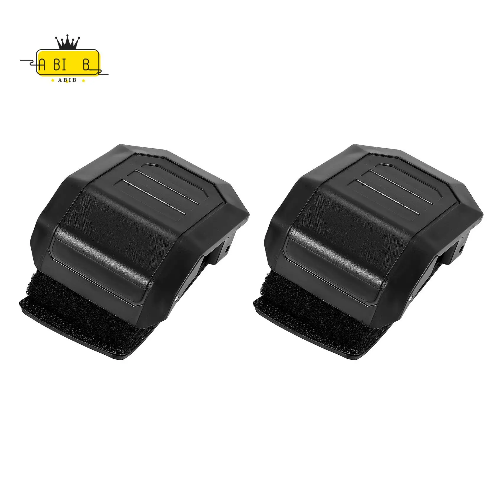 ABIB -Windshield Mount Clamps Straps Kit Windshield Brackets Clips For ATV / UTV Polaris Ranger RZR Can Am Maverick X3