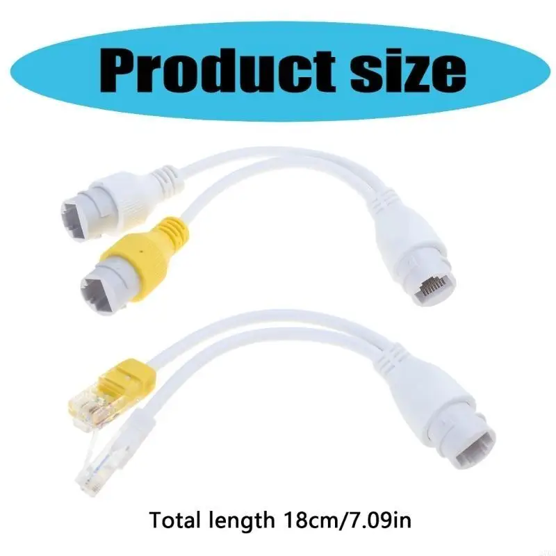 Ethernet Poe Splitter for Easy Networking Configuration Systems