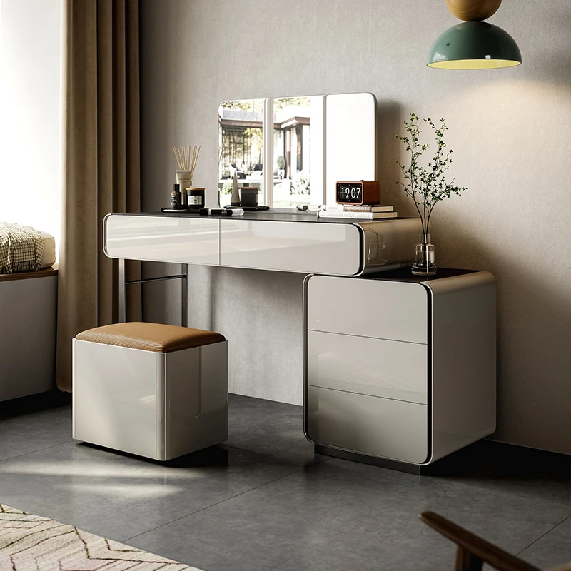 

Italian minimalist dresser chest cabinet integrated modern simplicity