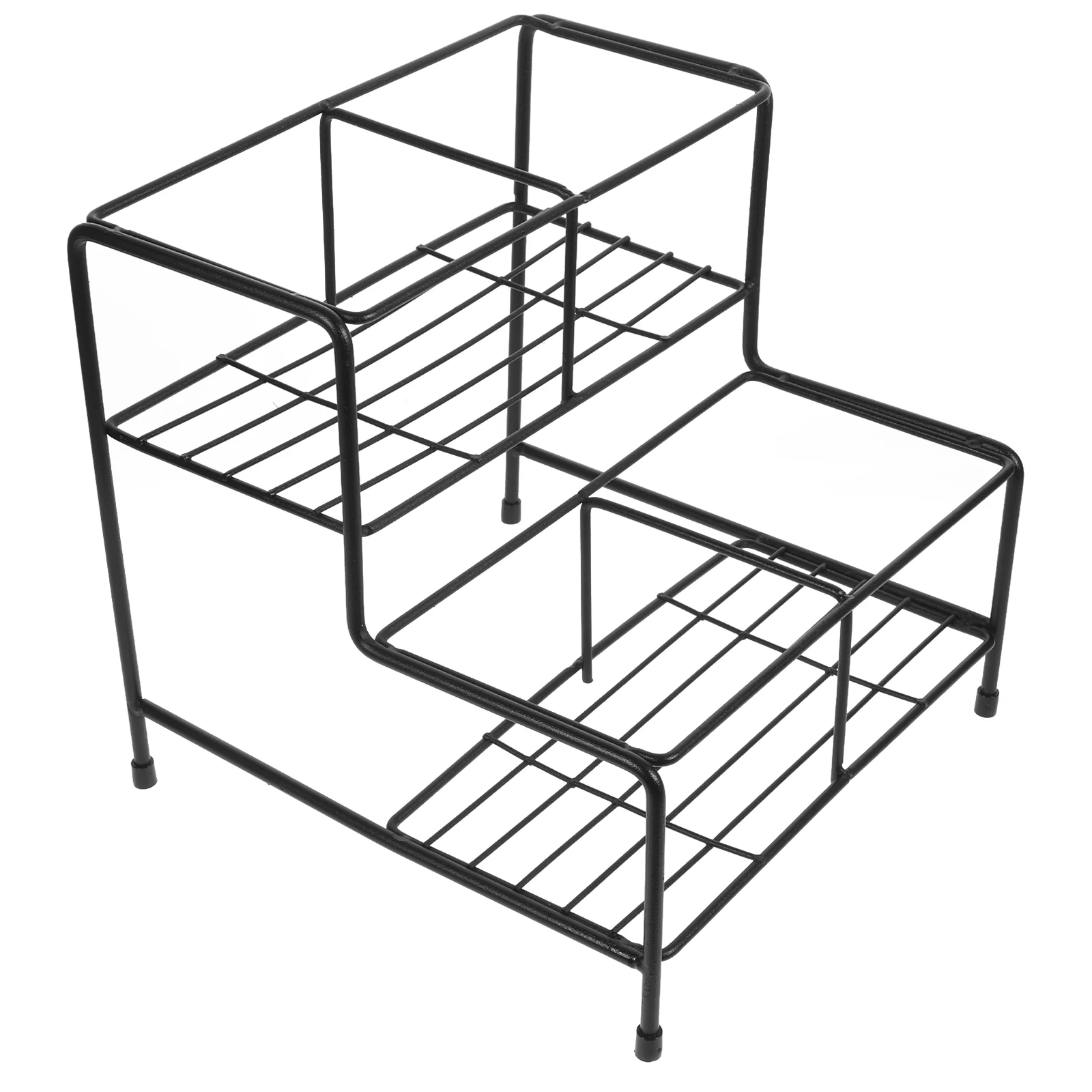 

1 Tier Syrup Rack Metal Storage Organizer Heavy Duty Iron Stand For Syrup Bottles Jam Seasoning Holder Kitchen Bathroom Shelf