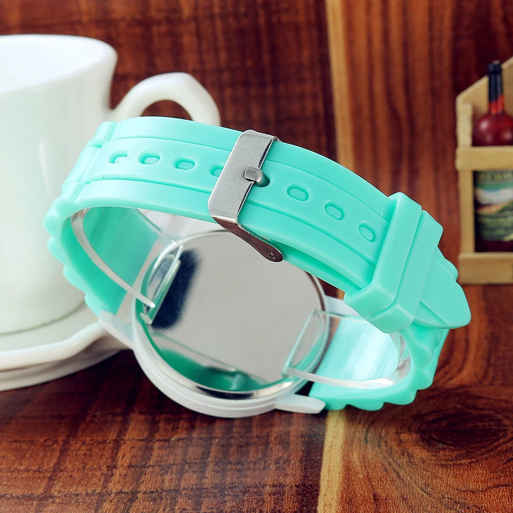 

Fashion Cartoon Creative Pencil Pointer Silicone Wrist Birthday Gift Green Durable Sturdy Shower Souvenir Party Favor