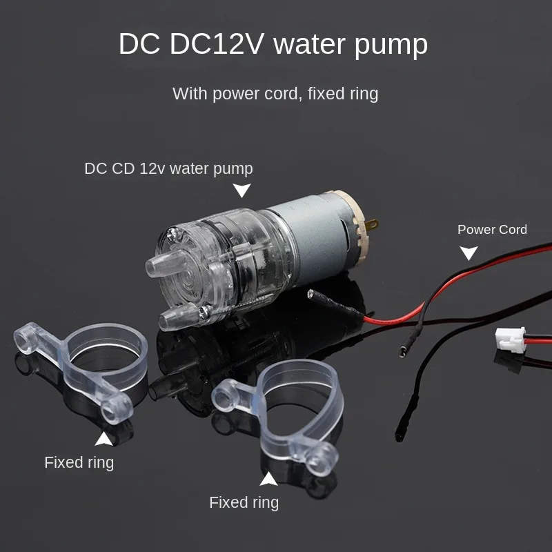 Dc12V pump high temperature long life diaphragm self-priming pump tea set drinking machine small motor Electric tool accessories