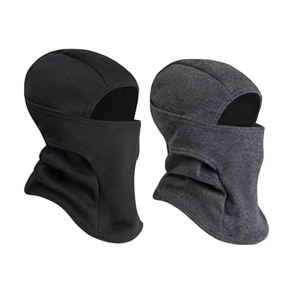 Warm Fleece Cycling Hat Neck Protector Windproof Ski Balaclava Hat Hood Hat Face Covering Cycling Head Cover Outdoor
