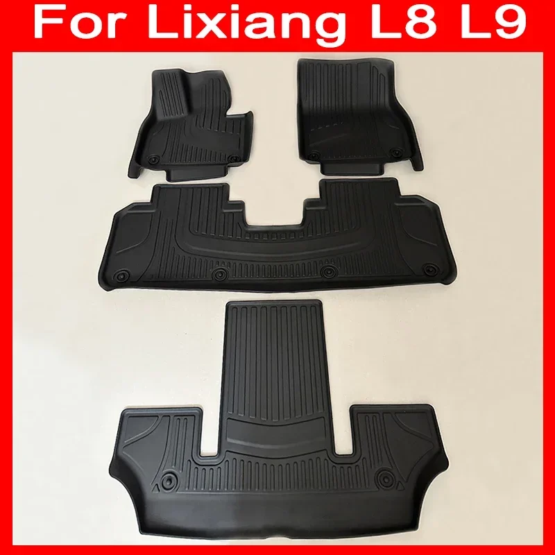 

for Lixiang L8 L9 2020 2021 2022 2023 2024 Floor Mats Waterproof Car Carpet Non-slip Foot Pad TPE Floor Liners Trunk Mats