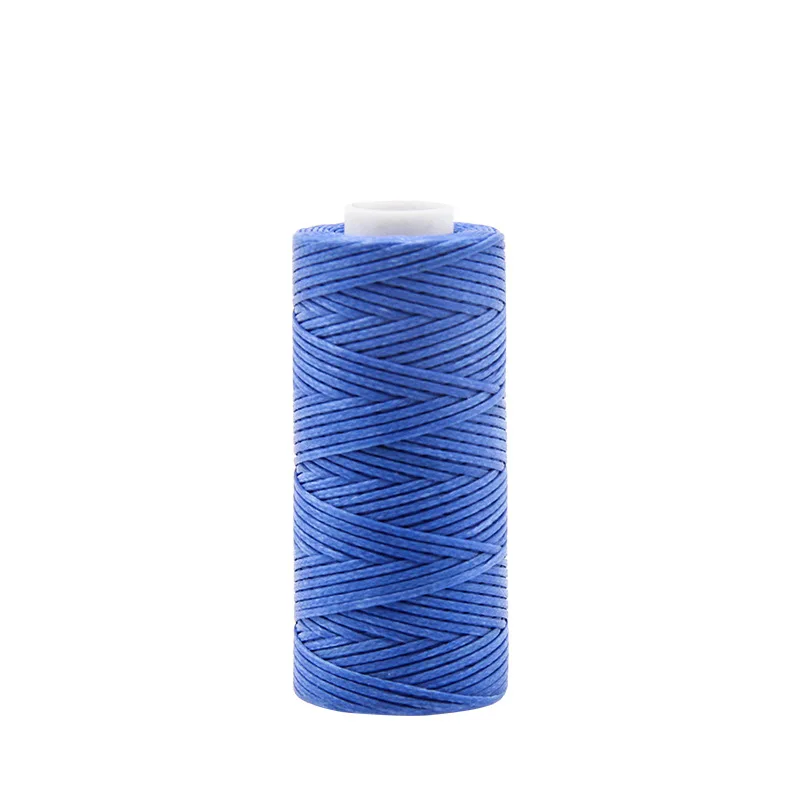 0.8mm 50Meter Thickness Waxed Thread For Leather Waxed Cord For Diy Handicraft Tool Hand Stitching Thread Flat Waxed Sewing Line