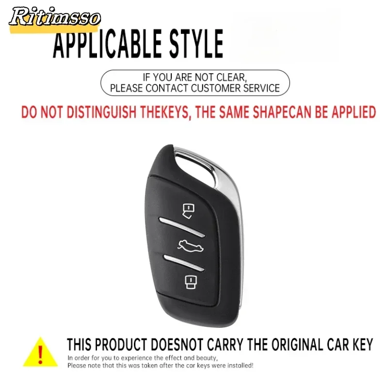 Zinc Alloy+ Tpu Key Case Cover For MG4 MG5 MG6 Mg3 Mg7 MG ZS EV HS EHS ZX GT Roewe RX3 RX8 ERX5 RX5 I6 I5 Car Accessories