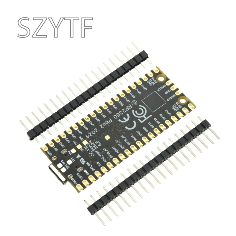 RP2350 Mikrocontroller-Entwicklungsboard 4MB Flash 150MHz Dual-Core Typ-C Kompatibel mit Raspberry Pi Pico 2 – Detail 3