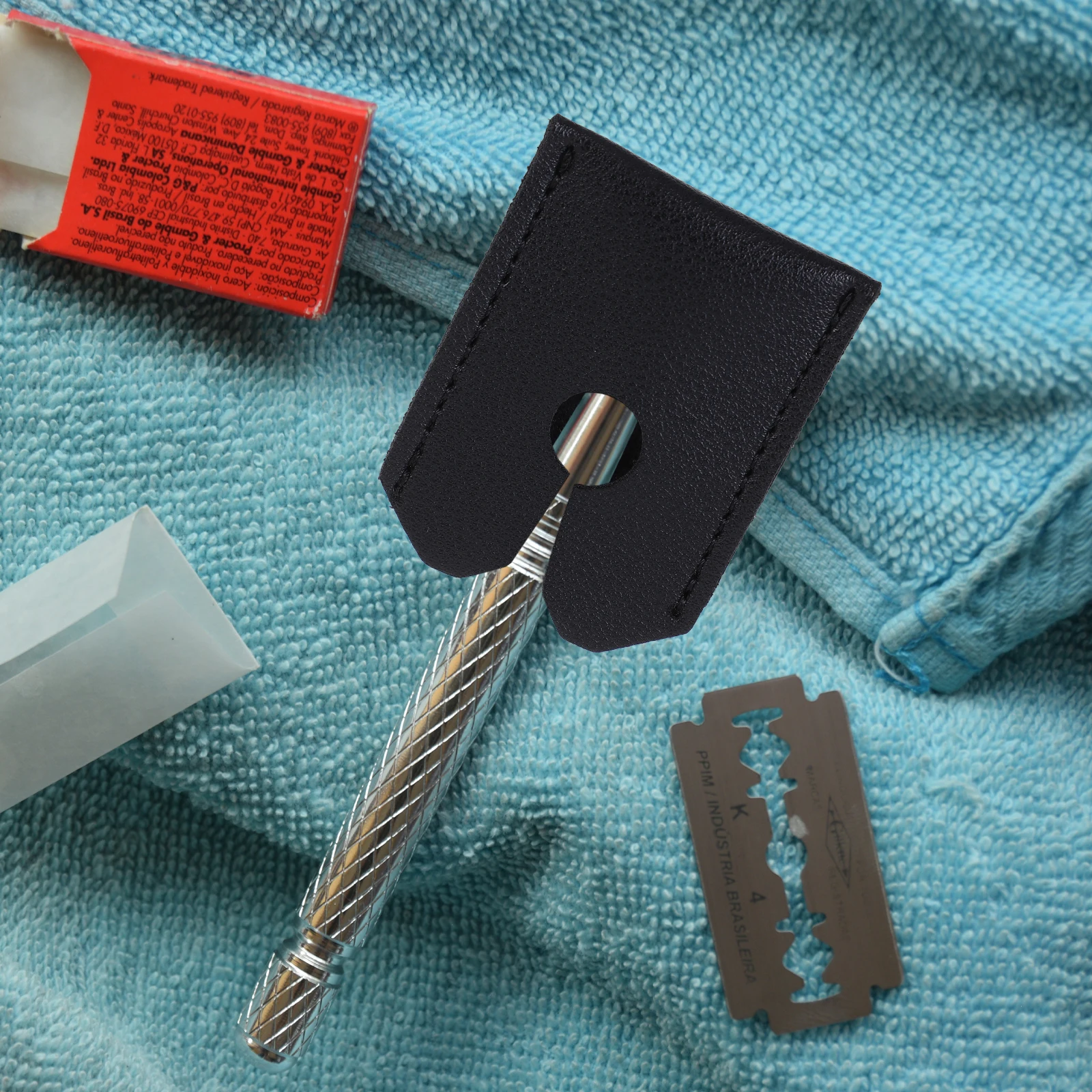 2pcs Razor Head Protective Cover Sleeve For Manual Shaver Safety Razor Storage Case Travel Anti-Scratch Guard