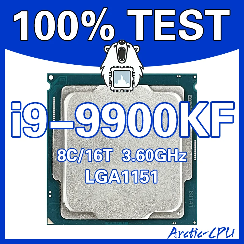 i9-9900KF Arctic-CPU 100%TEST  8C/16T・3.60GHz LGA1151