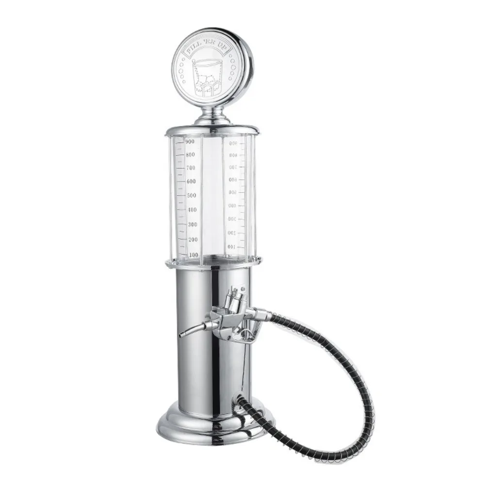 

Creativity Single Pump Wine Dispenser Retro Style Drop Resistant Beverage Container 900ML Plastic Beer Tower Party Serving