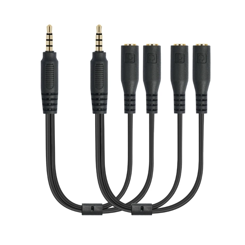 

3.5mm Headsets Cable for Headphones Headsets Mic Splitter Adapters for Gamings PC,Speaker 20cm Headsets Splitter Cable