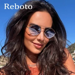 Fashion Punk Sunglasses for Women Vintage Square Double Bridge Ladies Sunglasses Shades Small Frame Narrow Eyeglasses Goggle