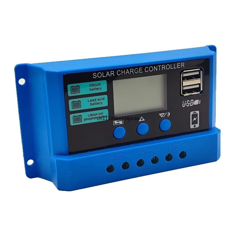 Universal PWM PV Solar Charge Controller 12‑24V Dual USB Output Solar Battery Charging Regulator for Solar Panel System