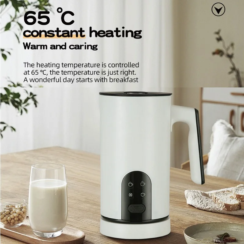 

5 в 1 электрический вспениватель молока 110 В/220 В автоматический миксер для кофе вспениватель молока машина из нержавеющей стали подогрев молока пароварка пенообразователь