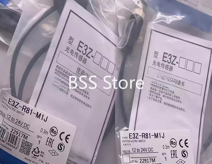 E3Z-R81-M1J E3Z-R81-M3J E3Z-D82-M1J E3Z-R61K-M3J E3ZG-R61-M1J Photoelectric Switch Sensor