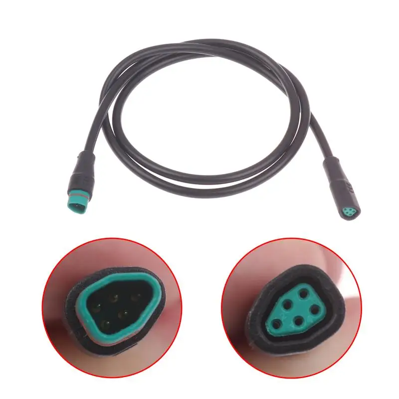 Ebike Display Extension Cable 5PIN Male Female Wire For BAFANG Display CAN Protocol DPC010 DPC080 Waterproof Extension Cord