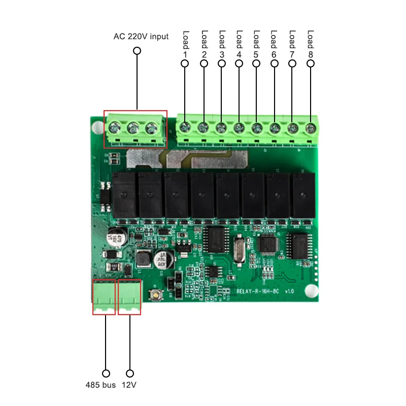 Modulo de Control electronico de cortina para hogar inteligente, sistema de Control de luz de gestion de automatizacion, Wifi,