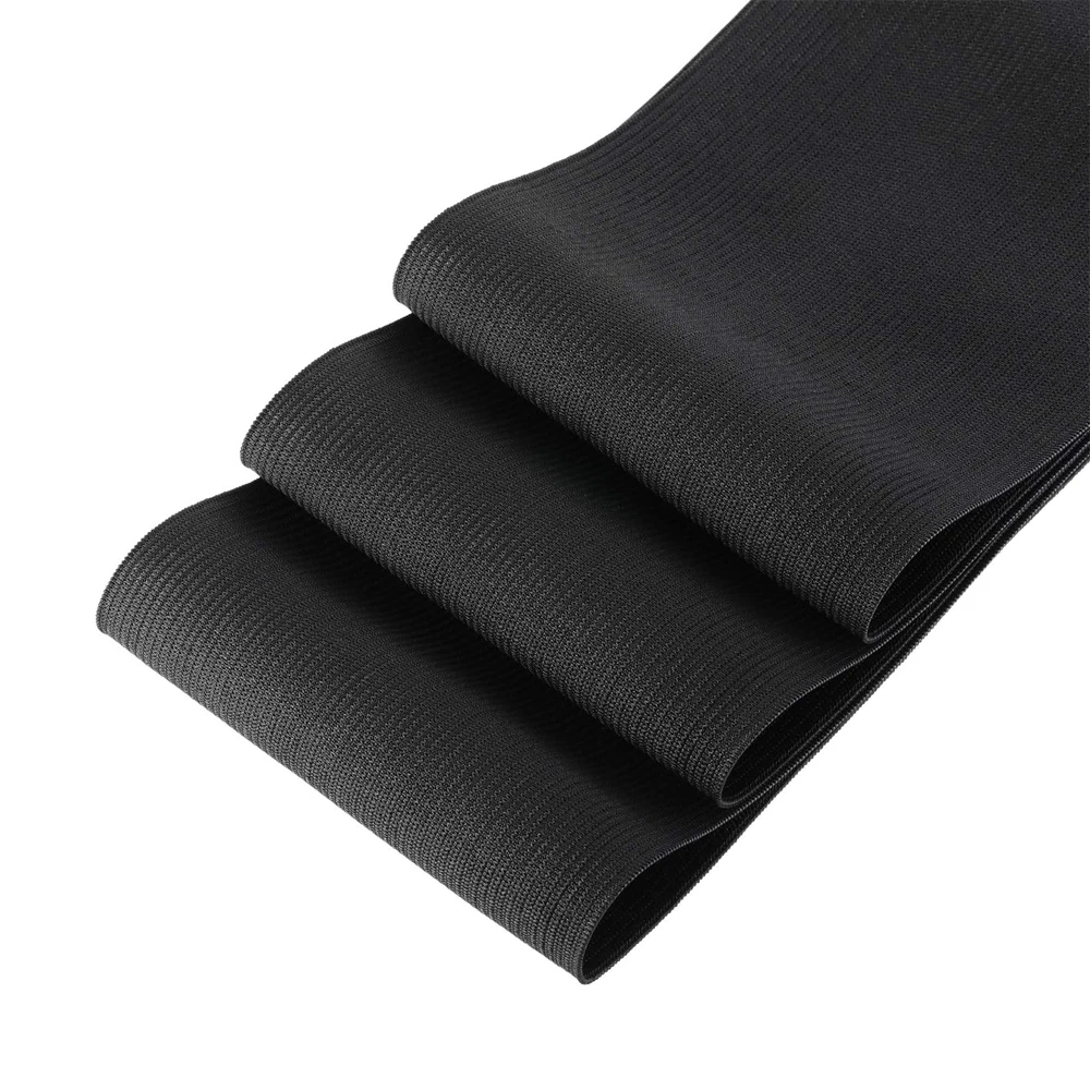 1.1Yards parrucca fascia elastica 1.5/2.5/3/3.5Cm larghezza fascia elastica per parrucche fai da te Nylon nero parrucca di alta qualità che fa accessori