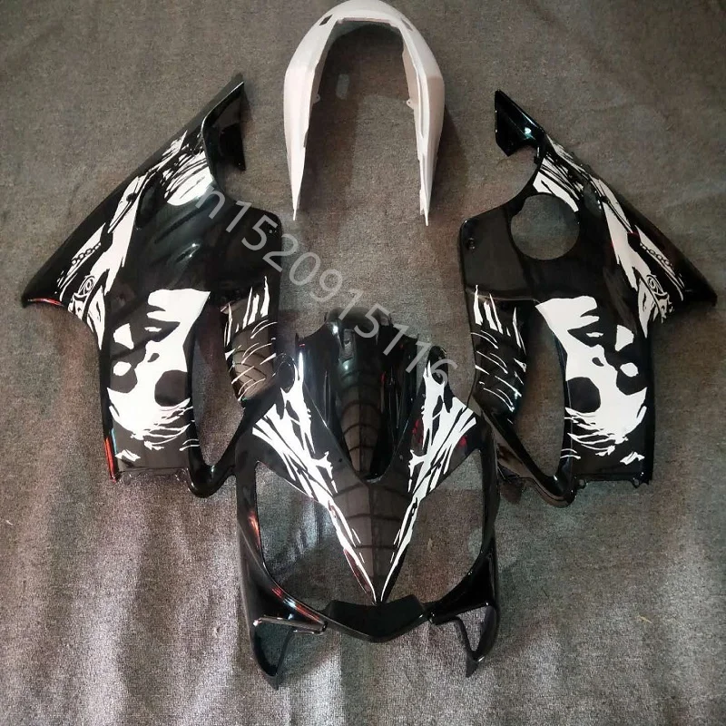 Hot sales fairing  for HONDA CBR 600 F4i 04 05 06 07  CBR600 2004-2007 black white  motorcycle fairing  kit