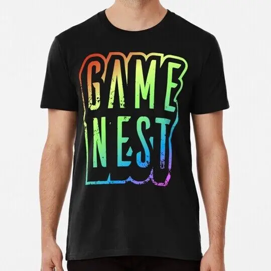 Game Nest Rainbow S to 5XL Made in the USA T-Shirt