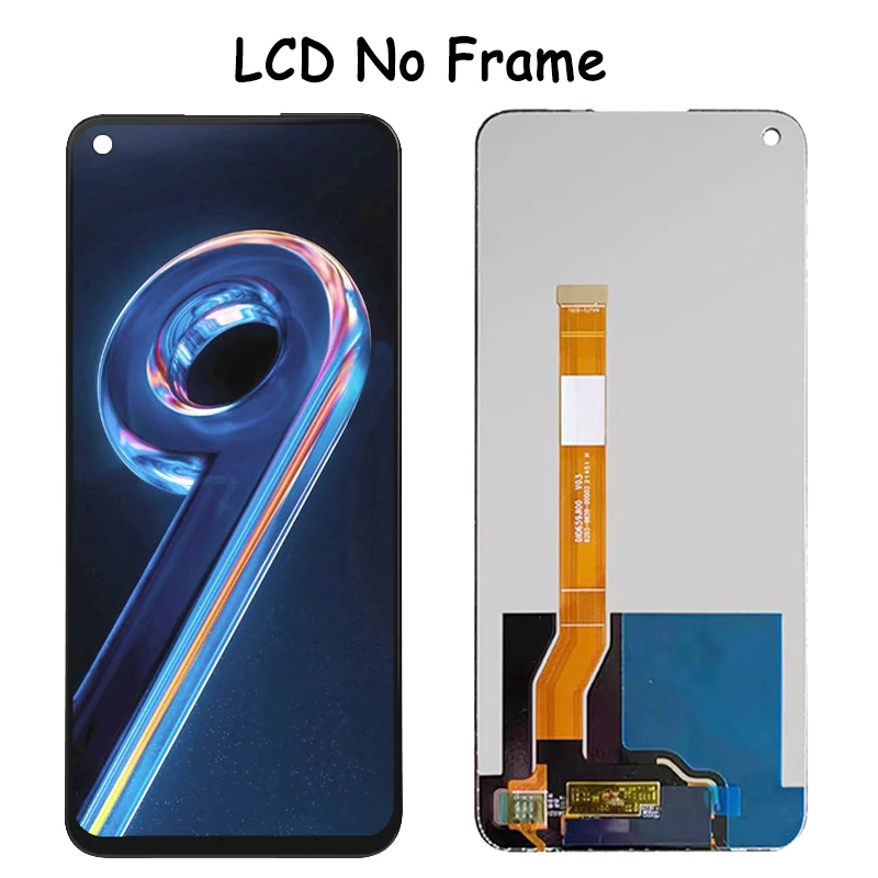 Écran tactile LCD pour Oppo Realme 9 Pro 9Pro, cadre d\'affichage, Hébergements eur de panneau, 6.6 pouces, RMX3471, RMX3472