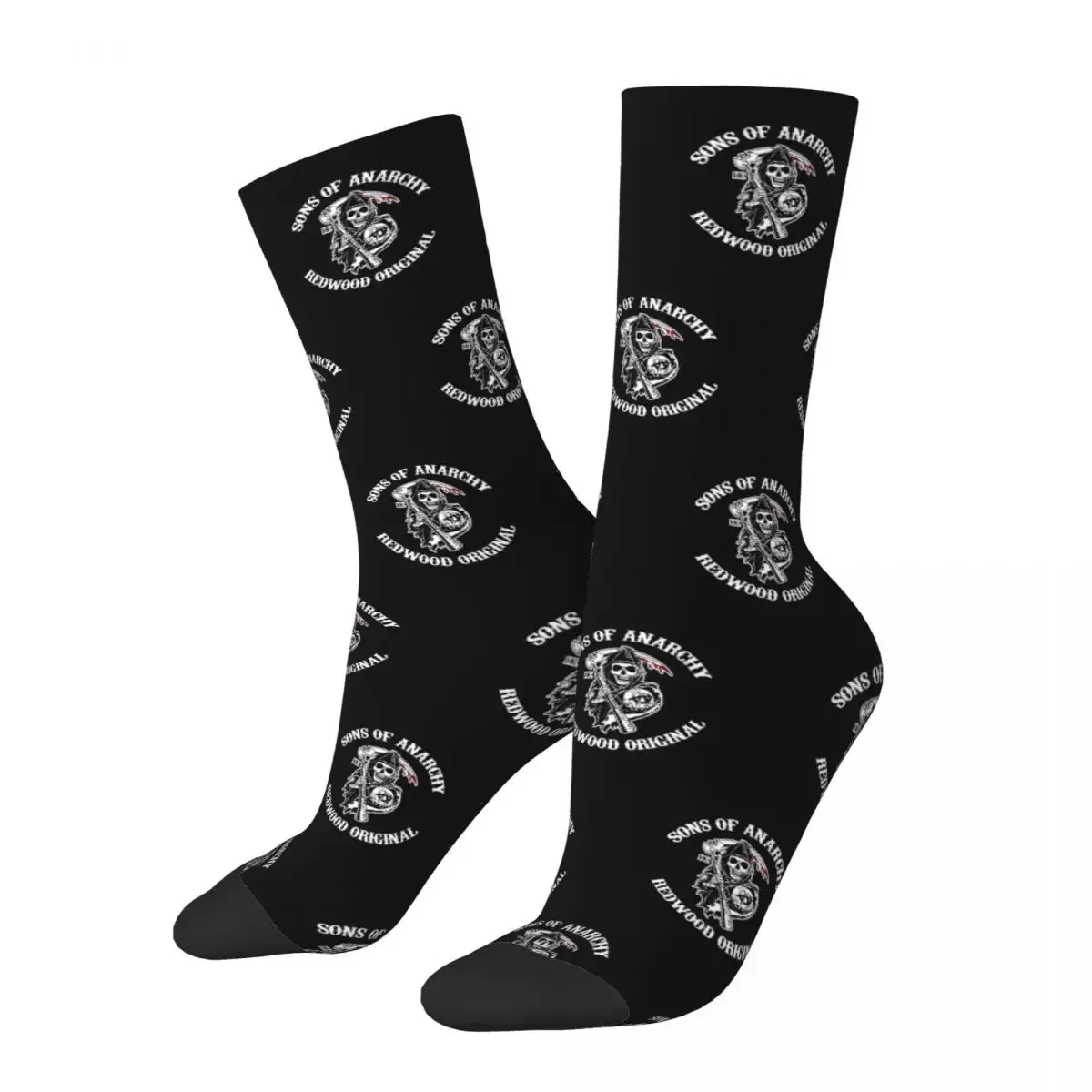 SOA Sons Of Socks Harajuku Sweat Absorbing Stockings All Season Long Socks Accessories for Man's Woman's Gifts