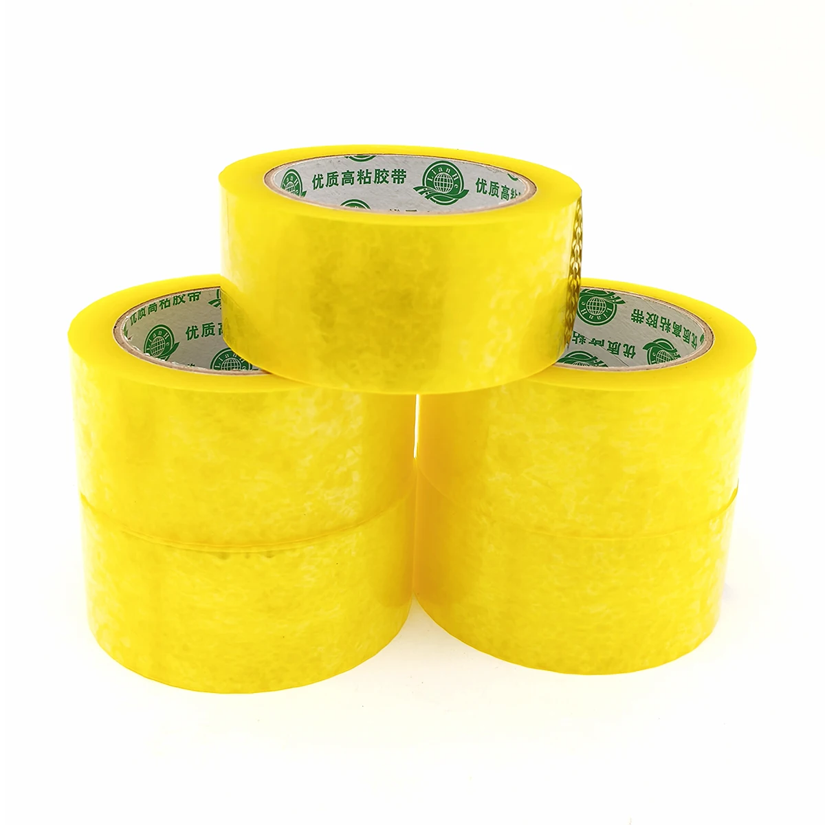 5/1 rollos de cinta adhesiva transparente de alta viscosidad para sellado de cajas y cartones, cinta adhesiva transparente gruesa y ancha para embalaje exprés.