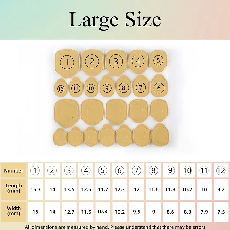 240 PCS Waterproof Double Sided False Nail Art Adhesive Tape Glue Sticker DIY Tips Fake Nail Acrylic Manicure Gel Makeup Tools