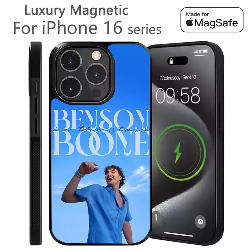 

Beautiful Things B-Benson B-Boone Phone Case For iPhone 16,15,14,13,12,11,Plus,Pro,Max Mini Magsafe Magnetic Wireless Charging