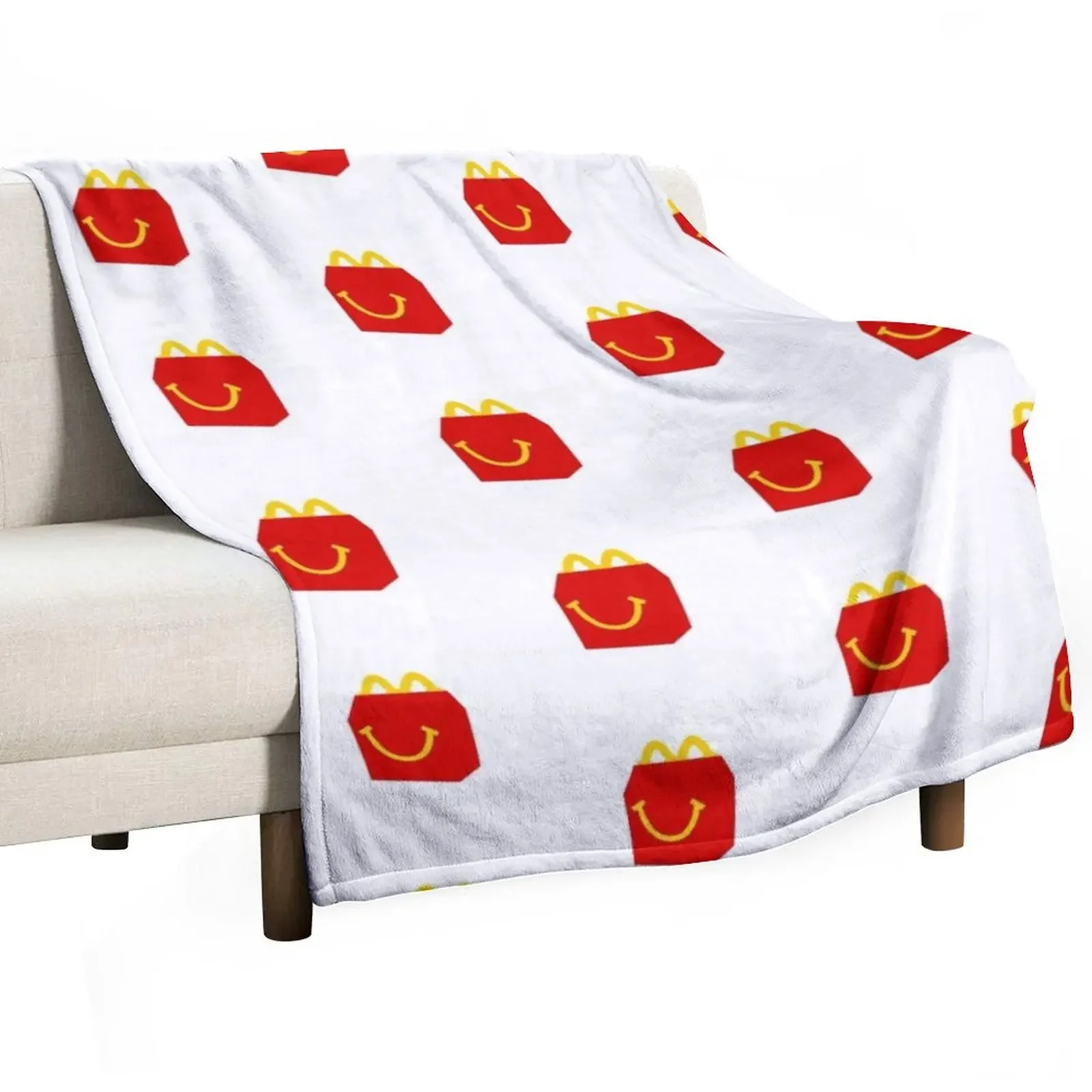 

happy meal Throw Blanket Furrys sofa bed Blankets