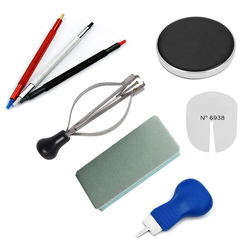 

1/3/8PCS Watch Hand Pressers Pusher Fitting Set Kit Watch Needles Picker Double-ended Needle Pen Watchmaker Repair Tool Set
