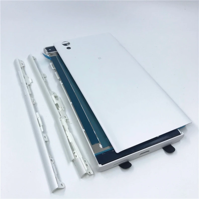 New Full Housing Middle Front Frame Bezel Housing For Sony Xperia L1 G3311 G3312 G3313 +Side Rail Stripe With Side Buttons +Logo